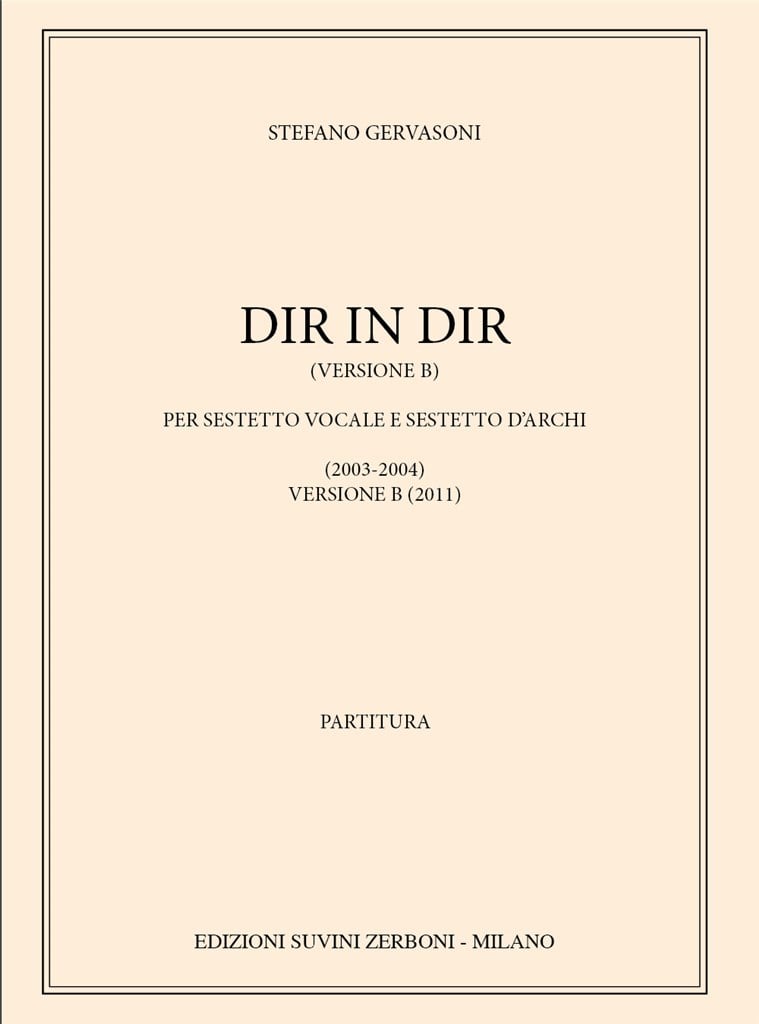 Dir In Dir (Versione B)